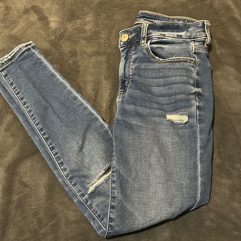 american eagle high rise jegging